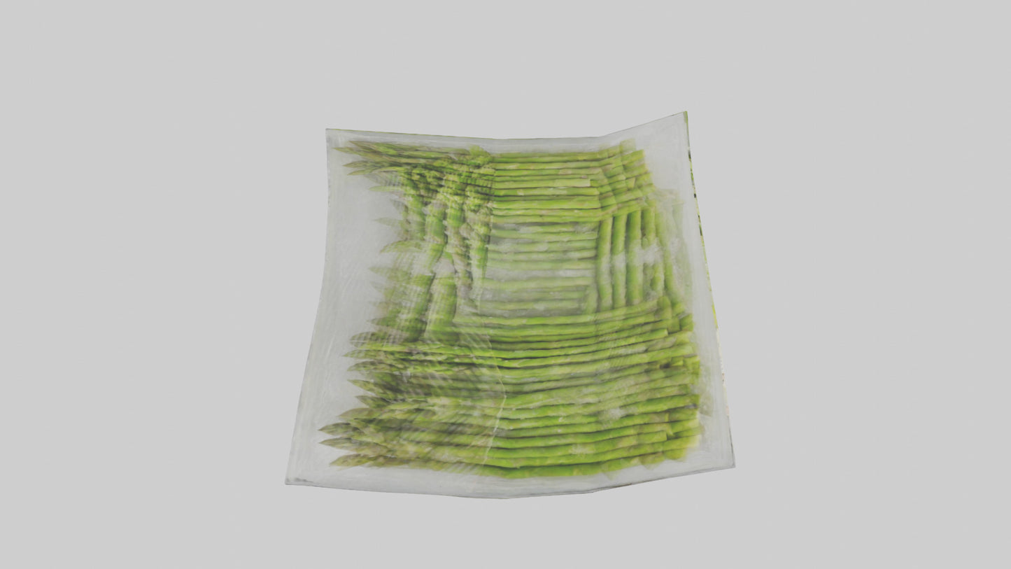 Frozen Asparagus Pack model VR / AR / low-poly