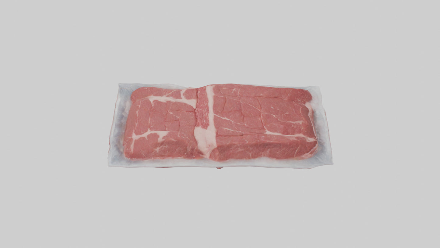 Frozen Beef Pack model VR / AR / low-poly