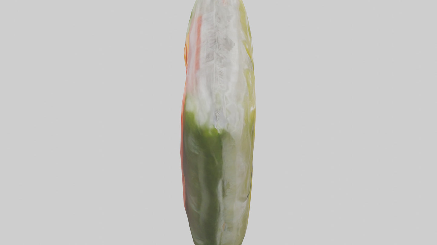 Frozen Bell Peppers Pack model 3D model