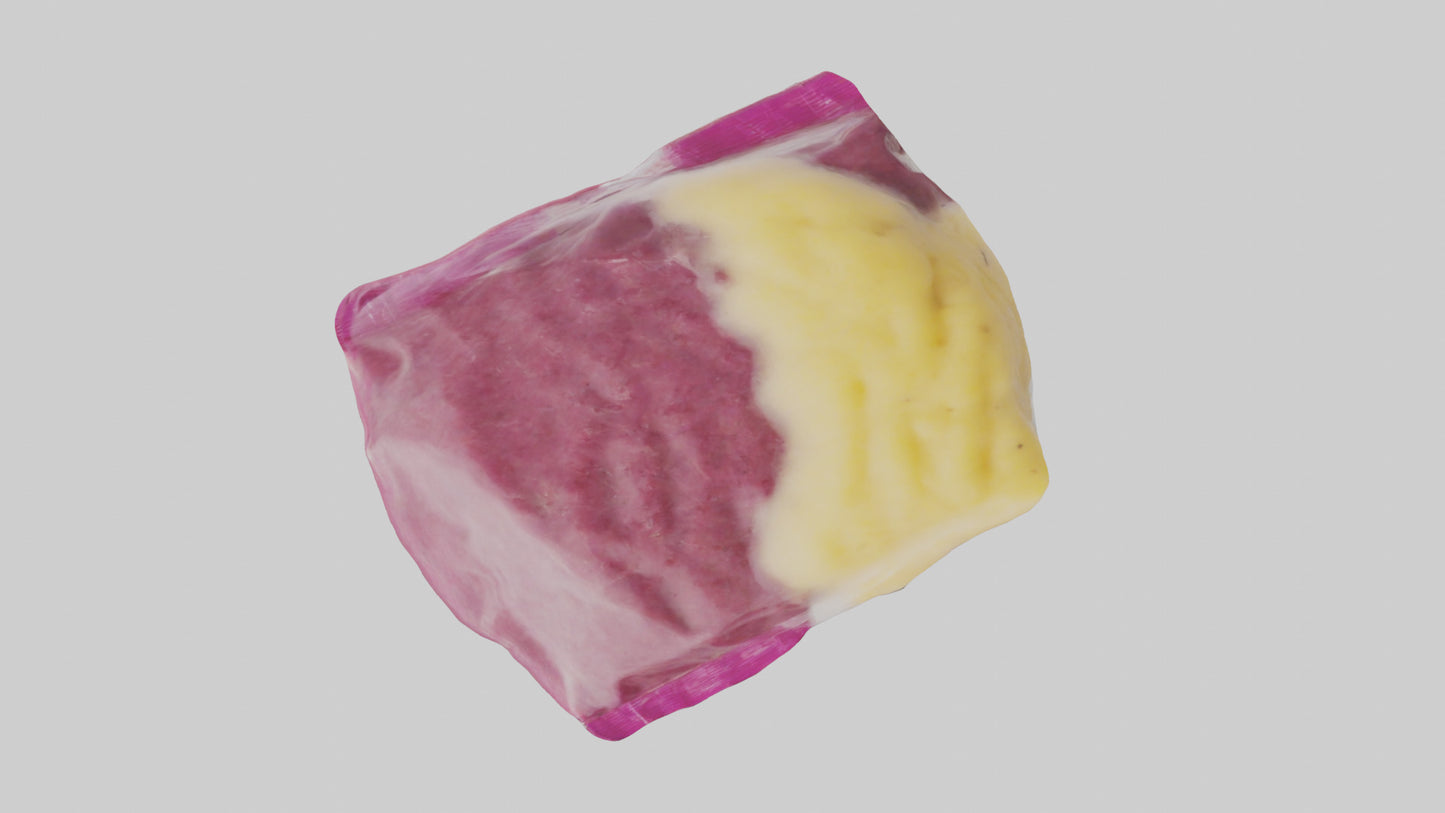 Frozen Smoothie Packs model 3D model