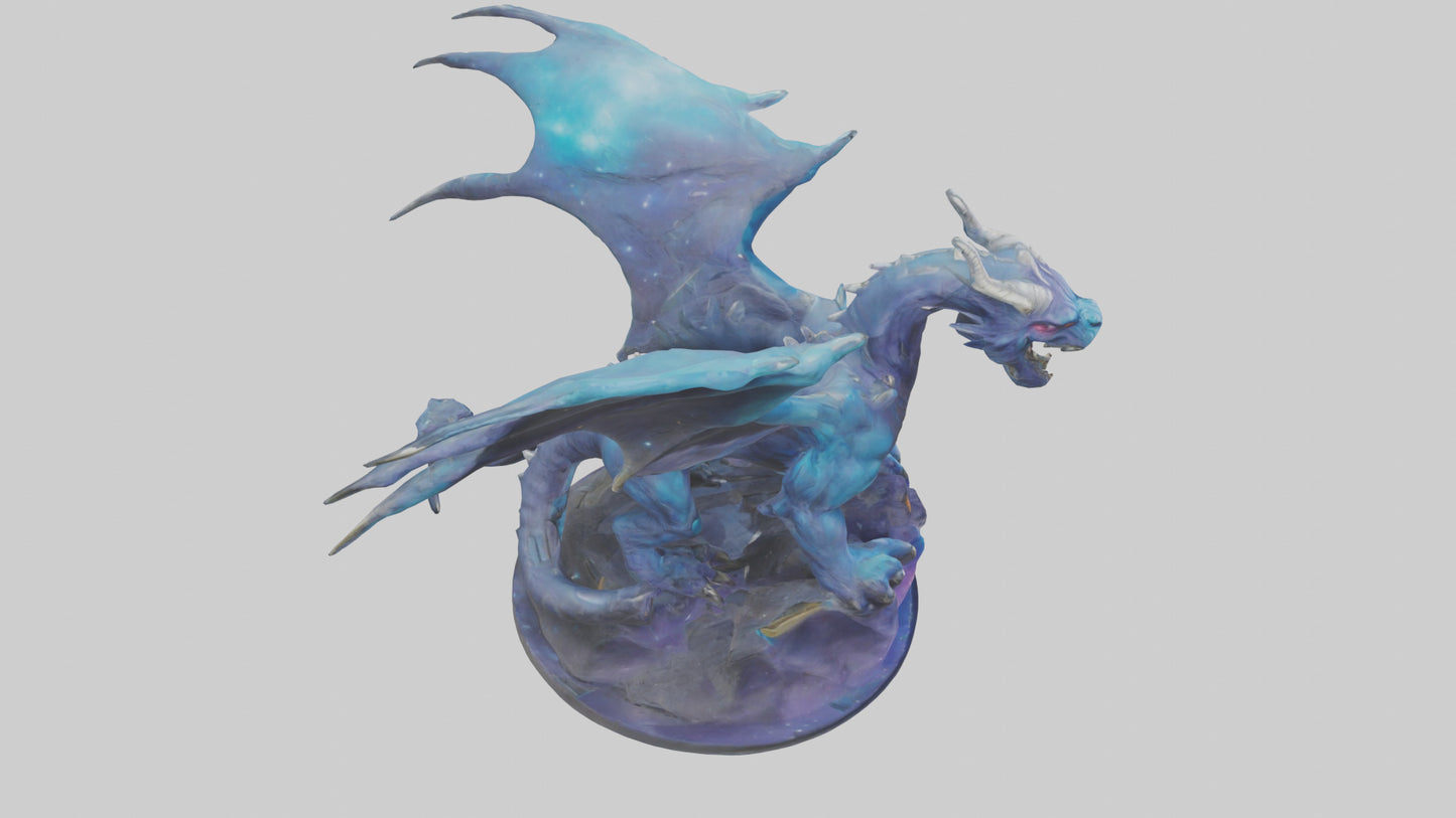 Galactic Beast statue model 3D model