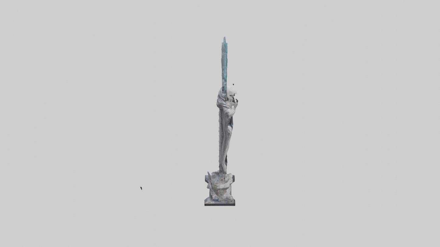 Galactic Reaper statue model 3D model
