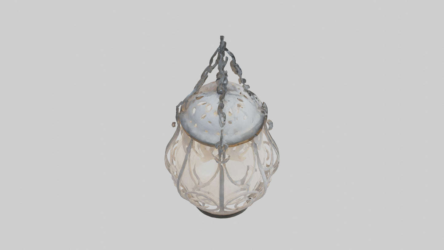 3D model Ghost Lantern model VR / AR / low-poly