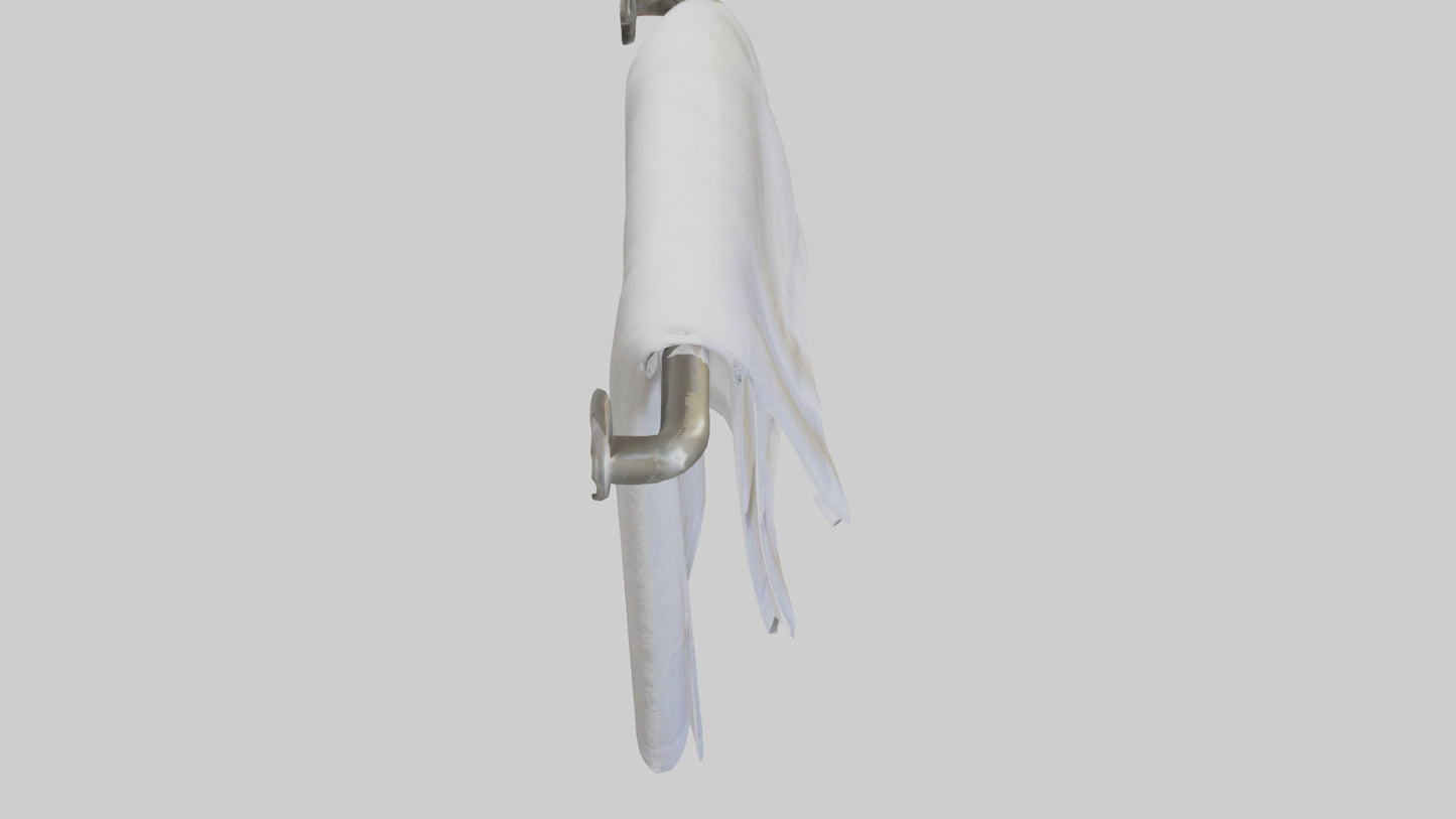 3D model Hand towel model VR / AR / low-poly