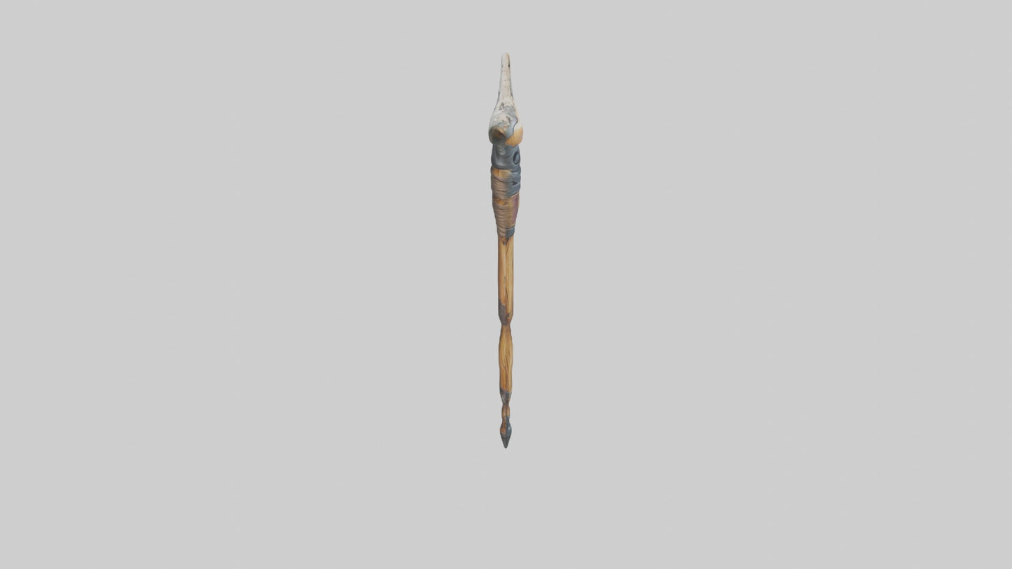 3D model Hikingstick Model VR / AR / low-poly