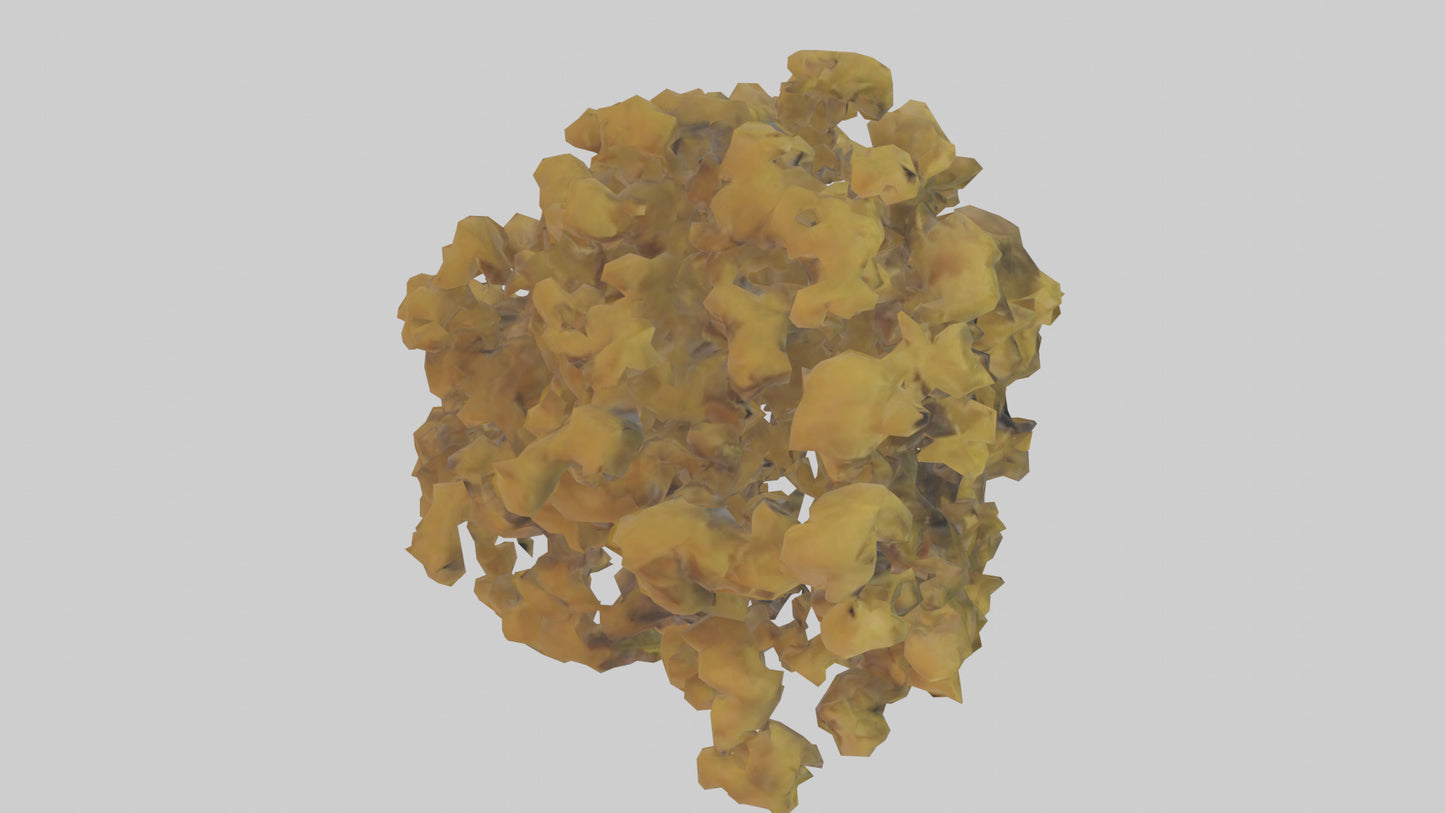 3D model Honey locust tree model VR / AR / low-poly