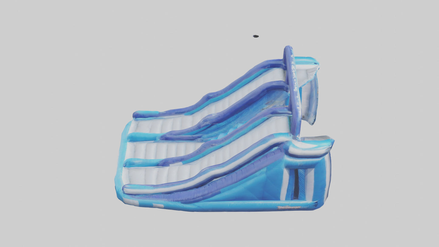 3D model Inflatable Water Slide model VR / AR / low-poly