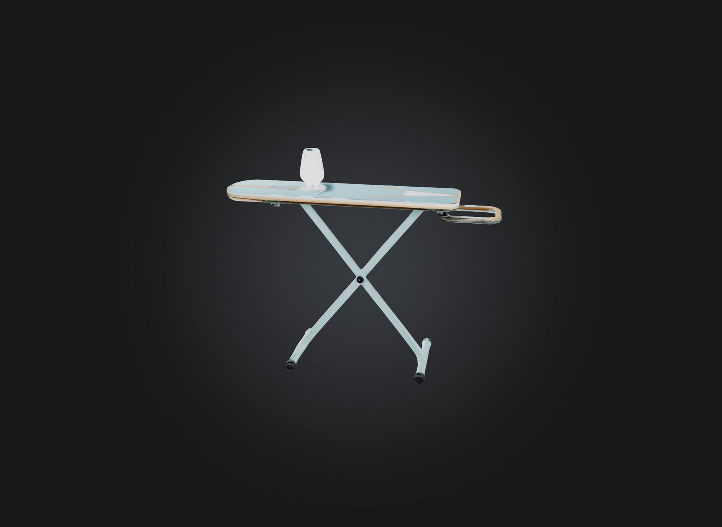 3D model ironing board VR / AR / low-poly