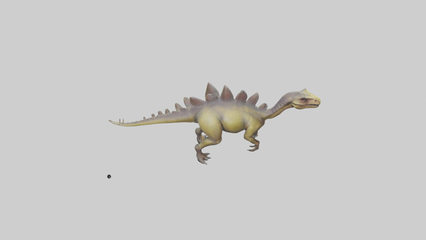3D model Kentrosaurus model VR / AR / low-poly