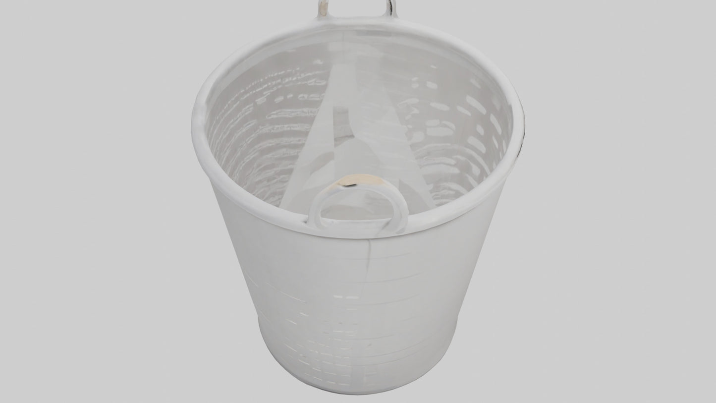 3D model Laundry basket model VR / AR / low-poly