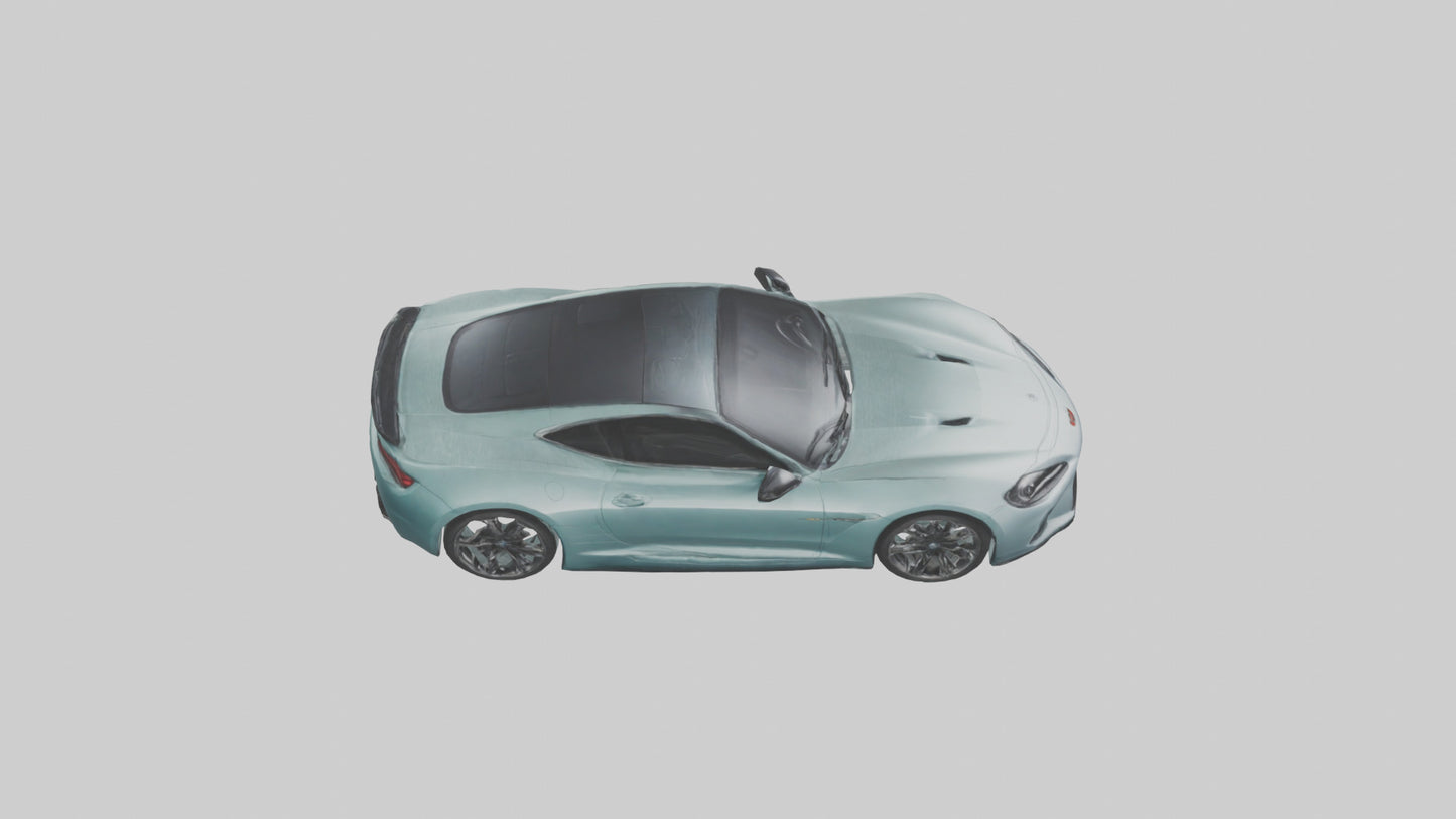 3D model Limited Edition Sports Coupe model VR / AR / low-poly