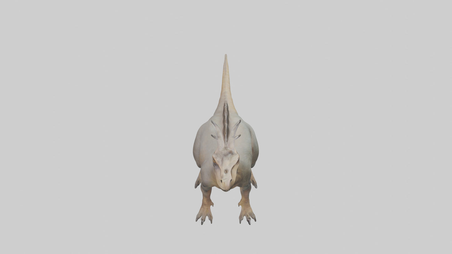 3D model Maiasaura model VR / AR / low-poly