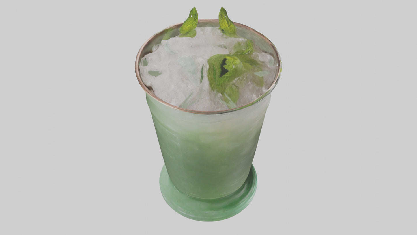 3D model Mint julep model VR / AR / low-poly