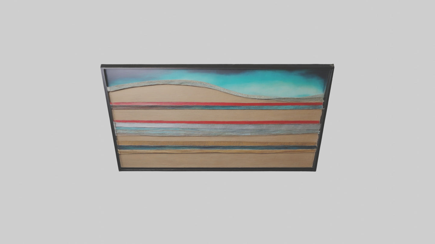 Mixedmedia Wall Art 3D model