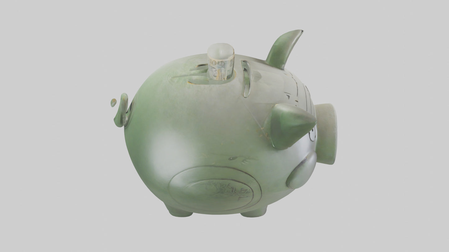 Money Box model 3D model