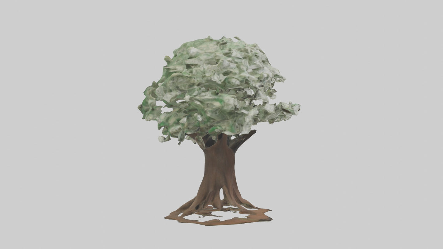 3D model Money Tree Model VR / AR / low-poly