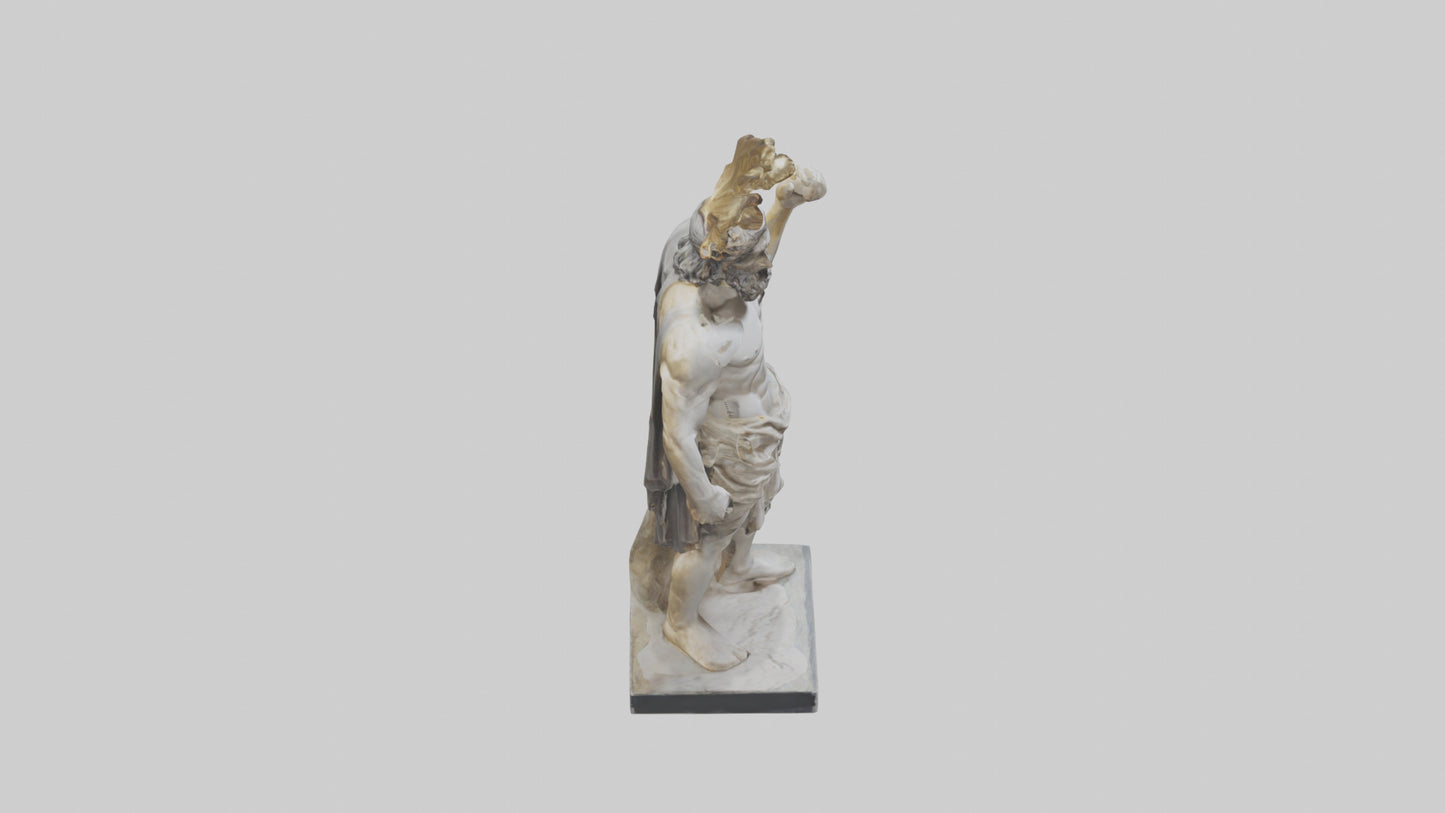Odysseus statue model 3D model
