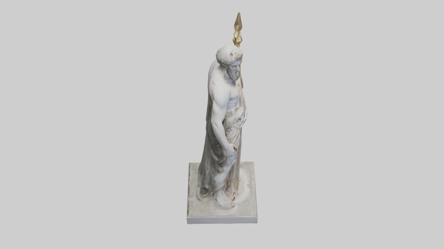 Oedipus statue model 3D model