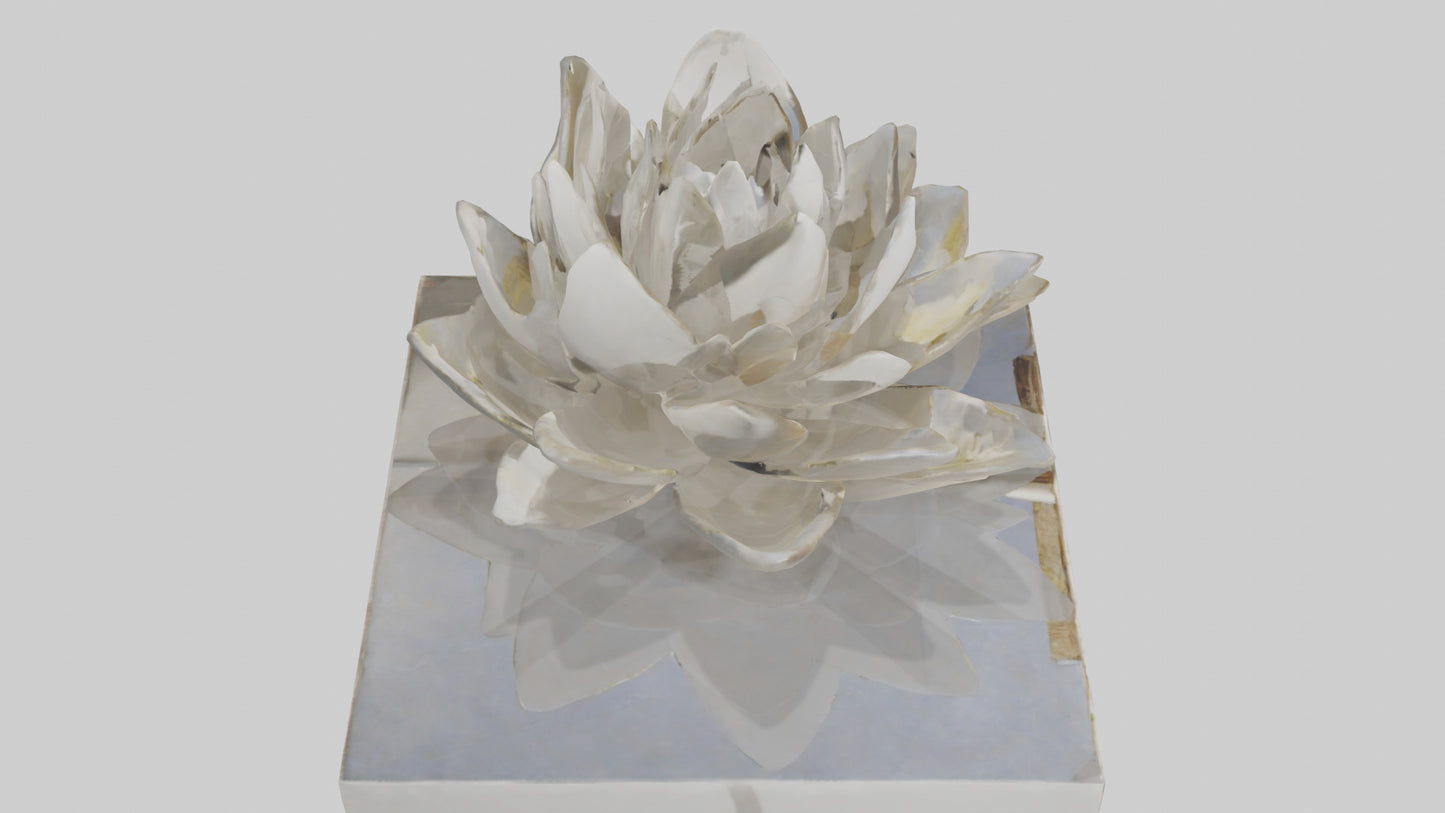 Open Bloom Sculpture model 3D model