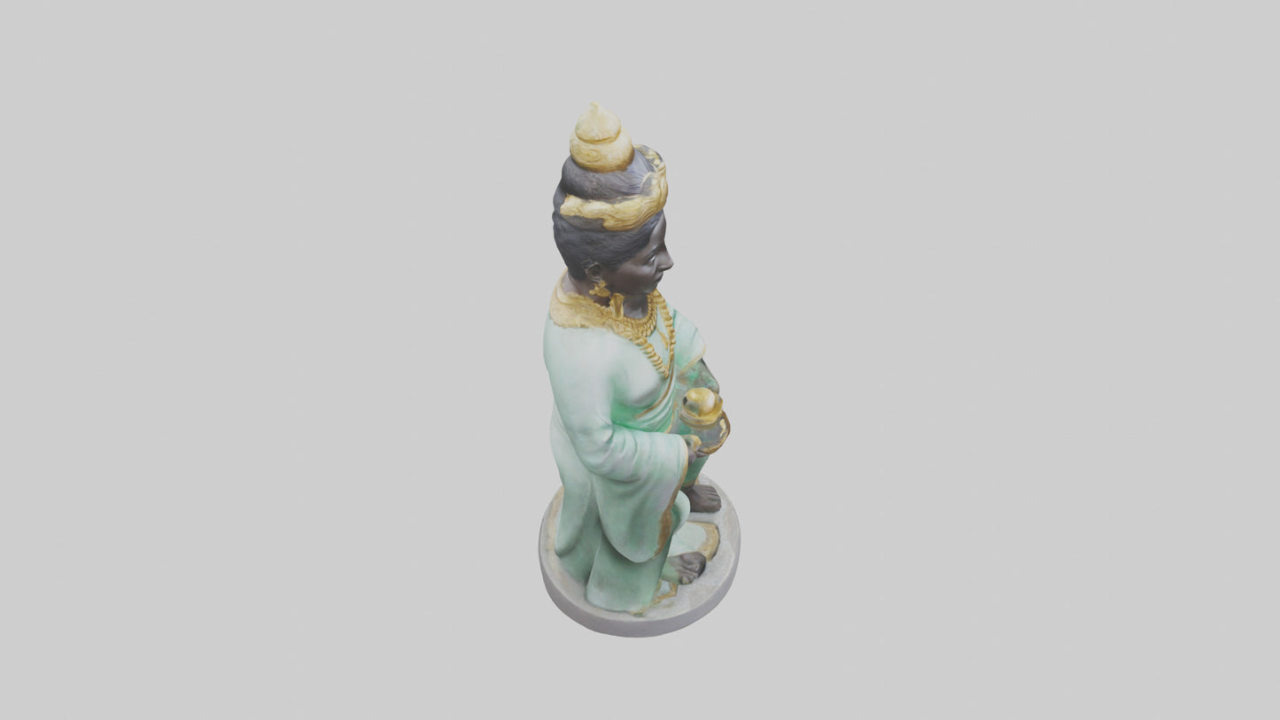 Orunmila statue model 3D model