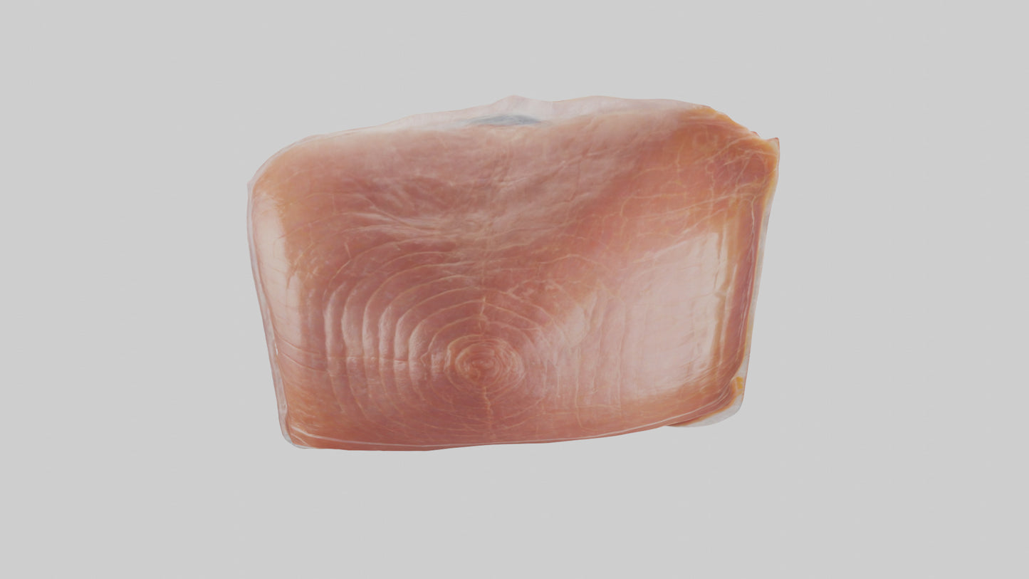 3D model Packaged Ham model VR / AR / low-poly