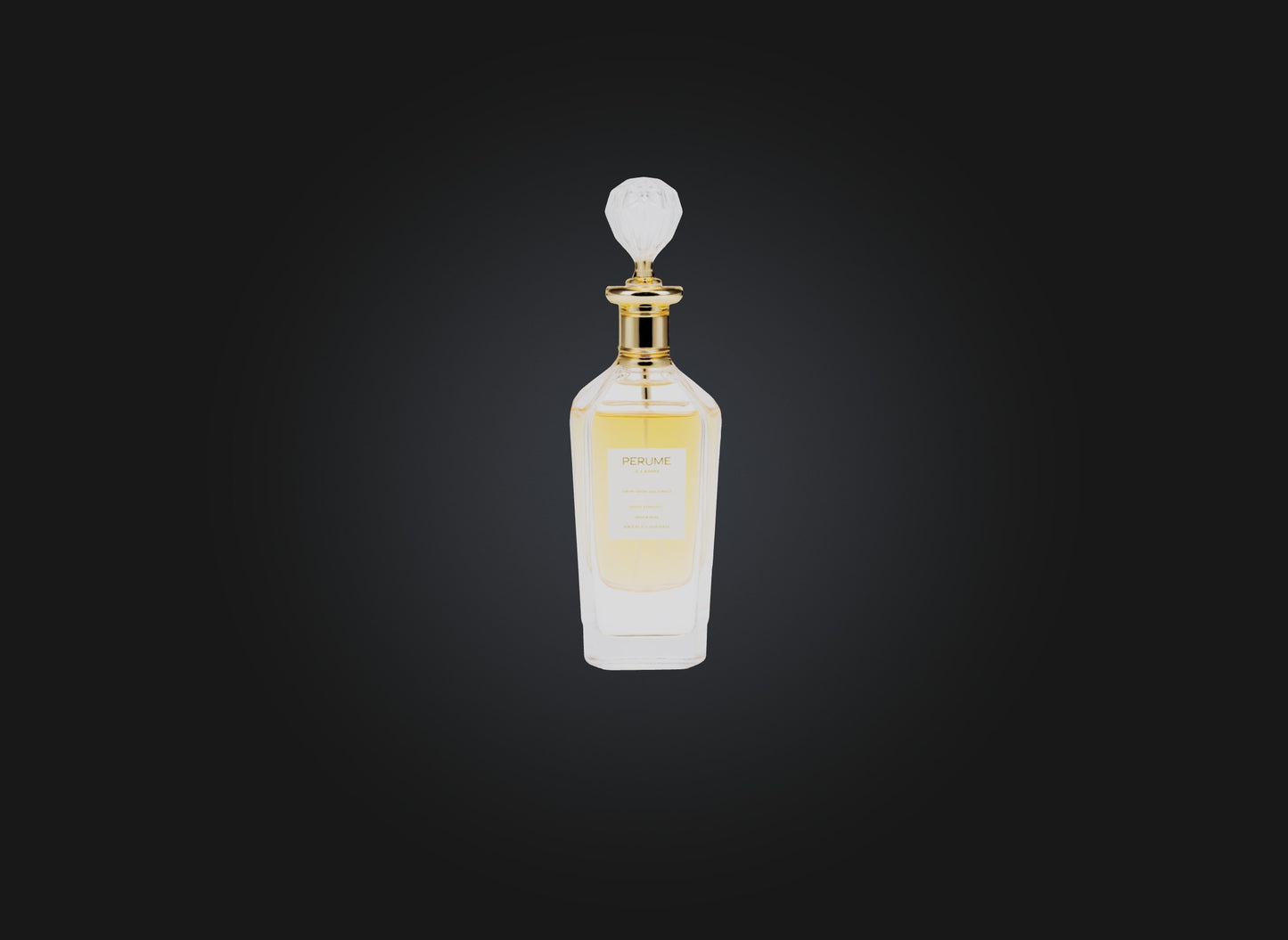 3D model Perfume VR / AR / low-poly