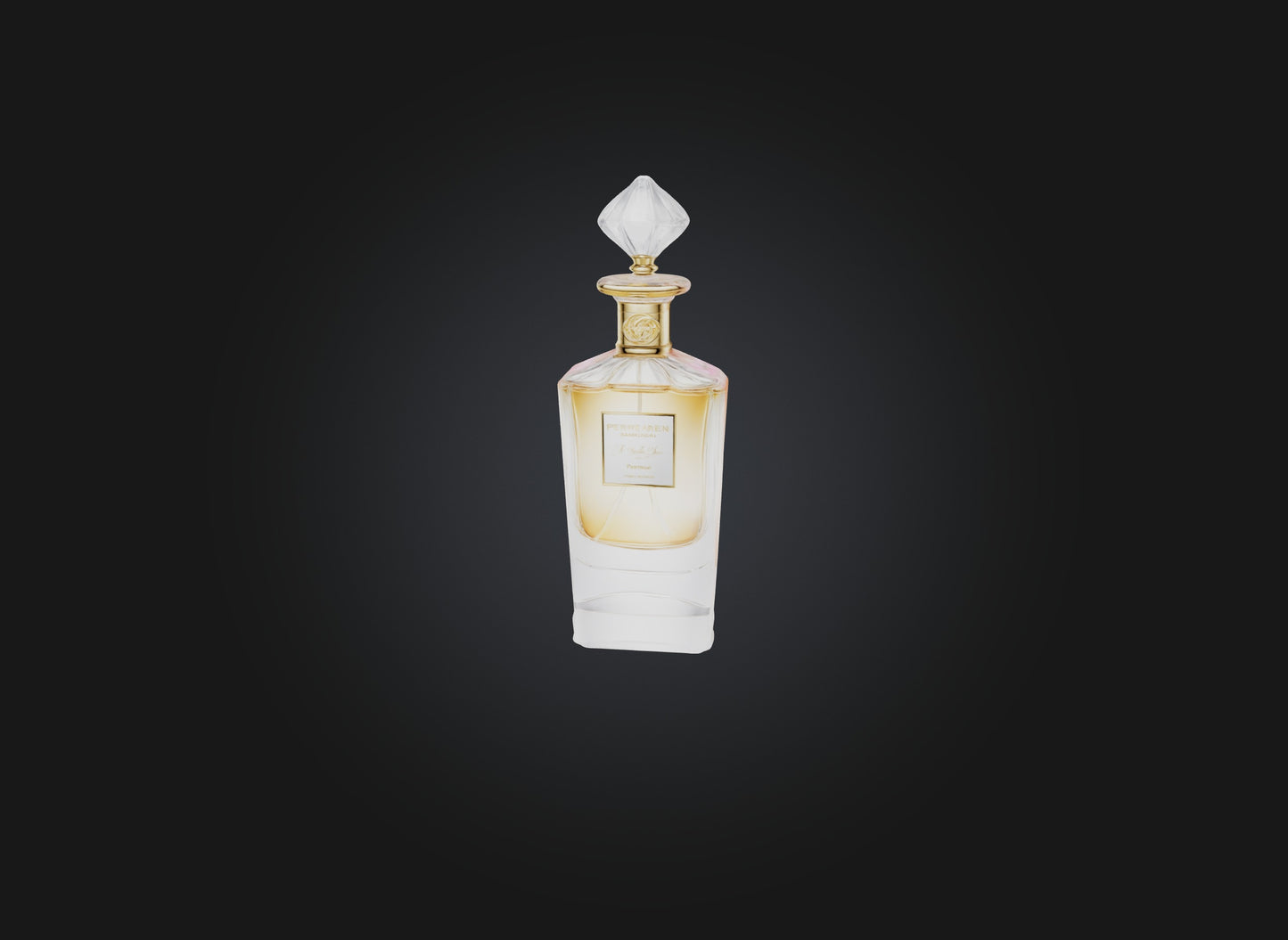 3D model perfume model VR / AR / low-poly