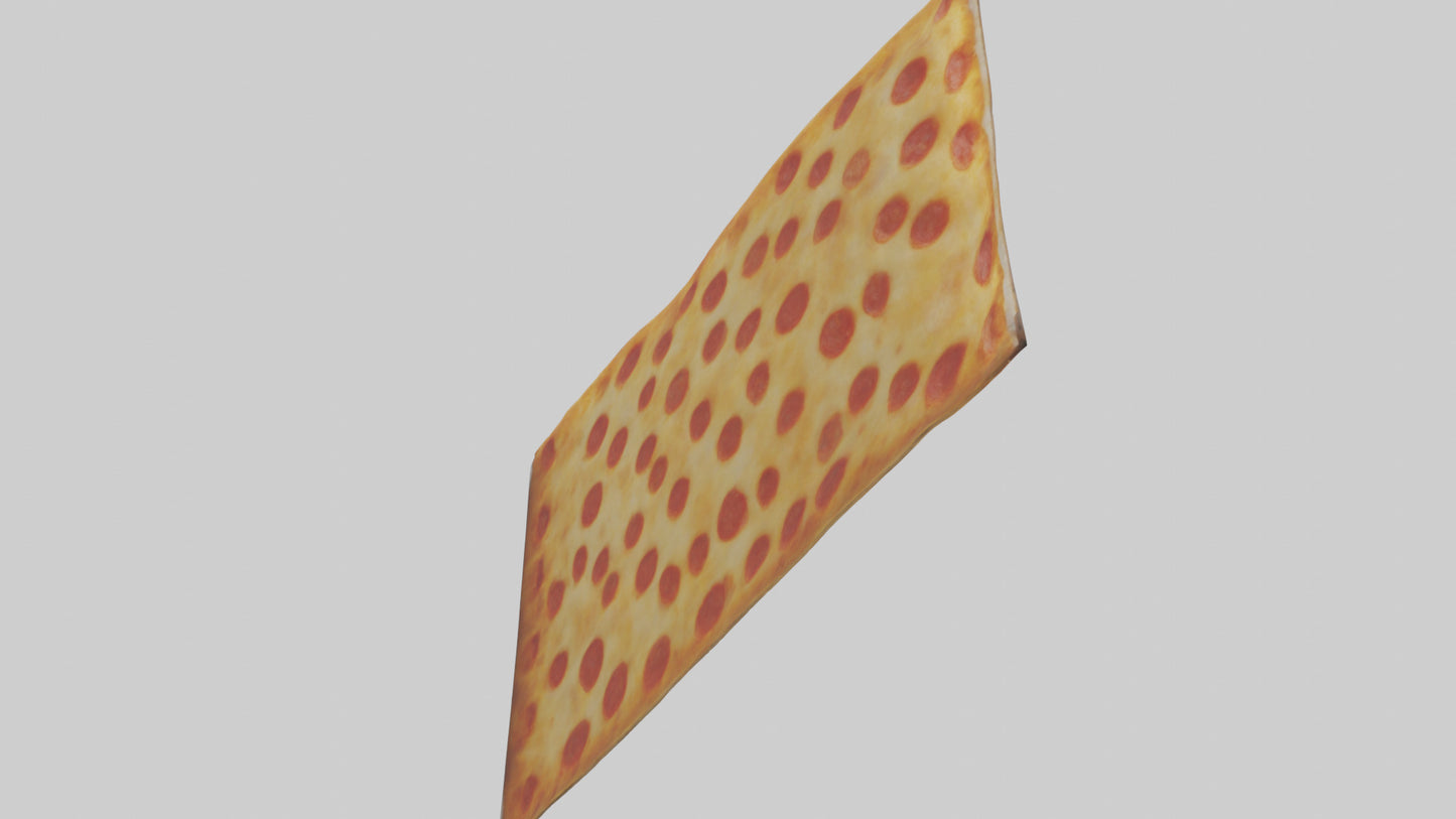 3D model Pizza Roll Pack model VR / AR / low-poly