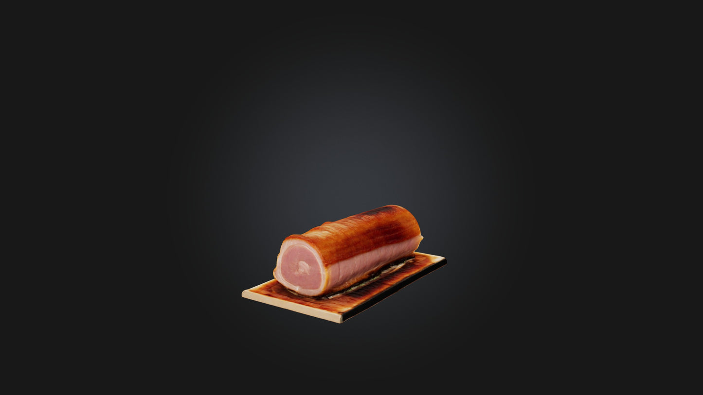 3D model Pork Belly Model VR / AR / low-poly