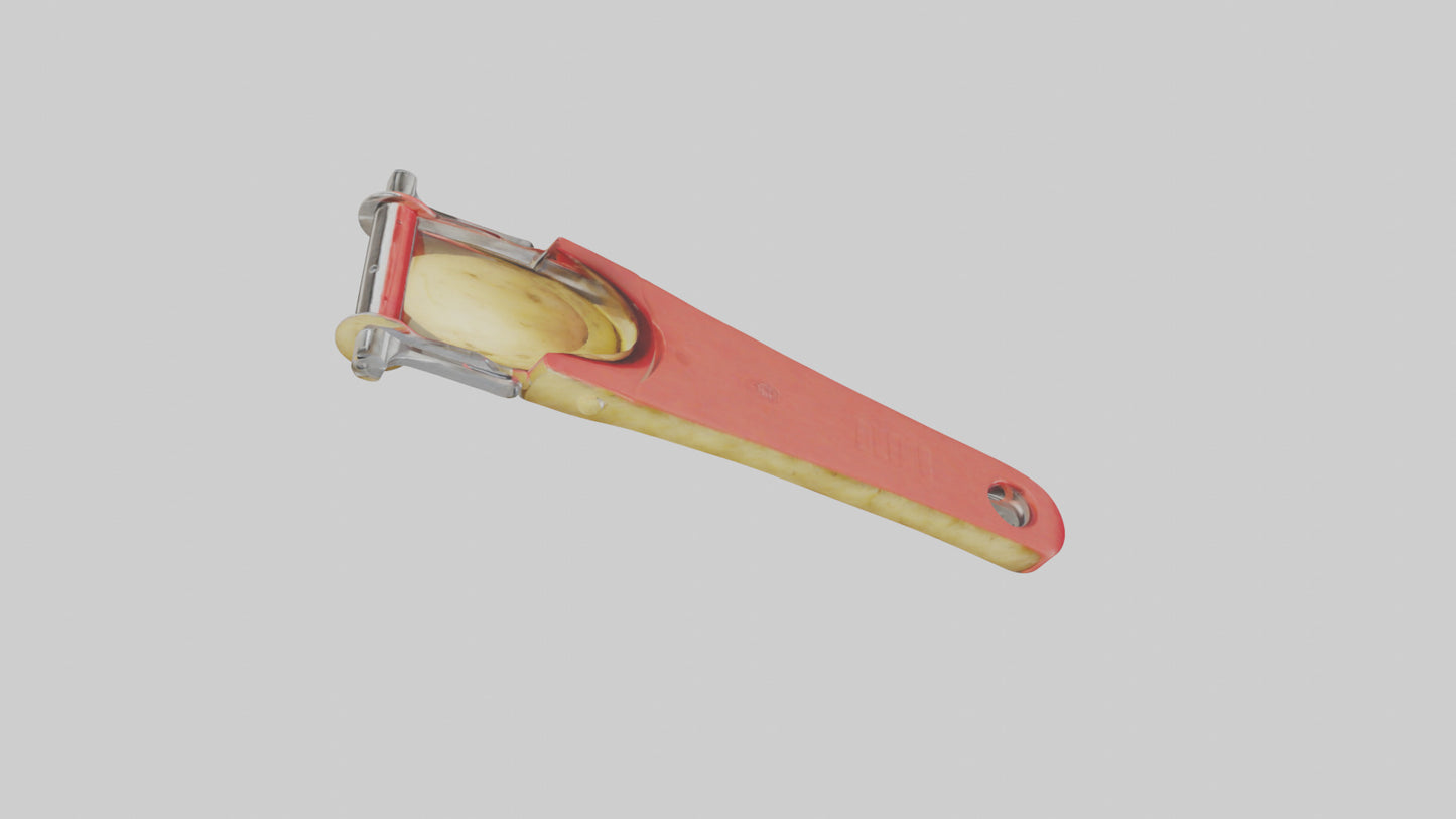 Potato peeler model VR / AR / low-poly