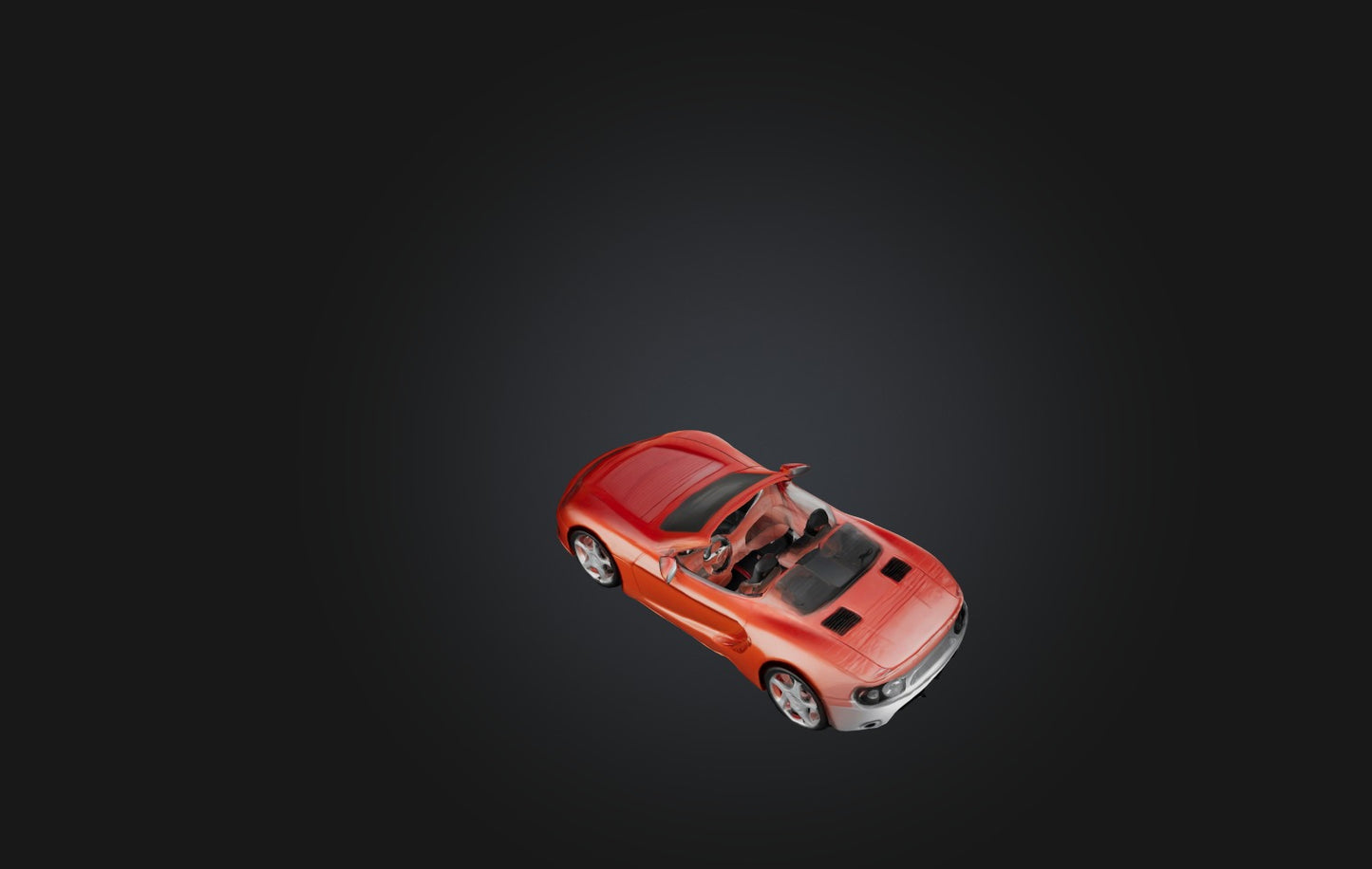 3D model Realistic Car Toy VR / AR / low-poly