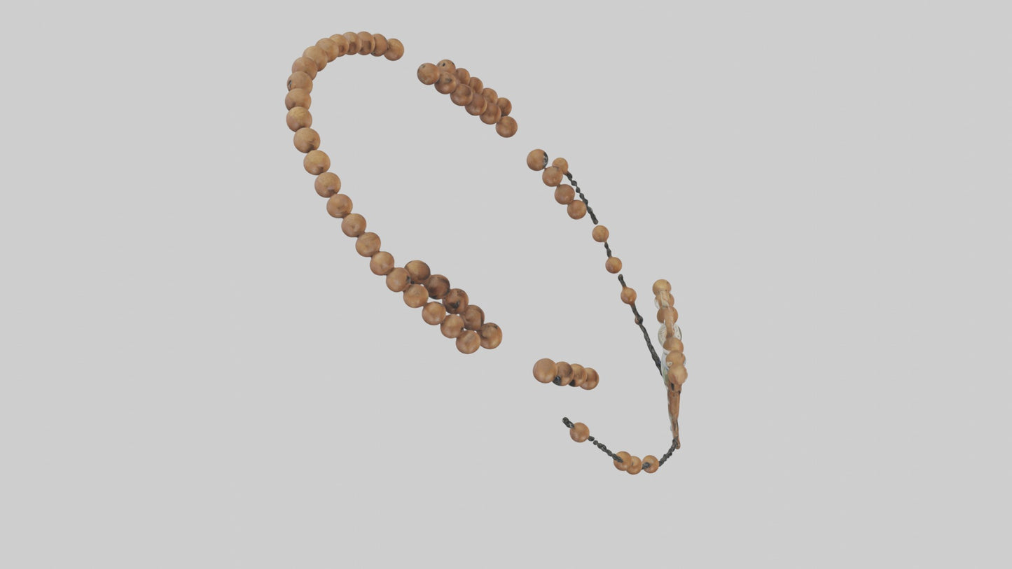 3D model Rosary Model VR / AR / low-poly