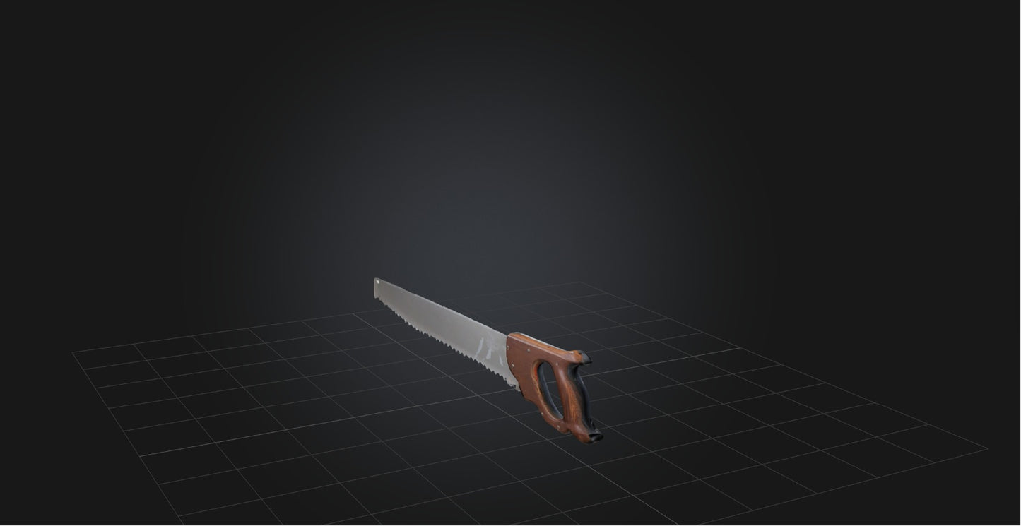 3D model Saw Model VR / AR / low-poly