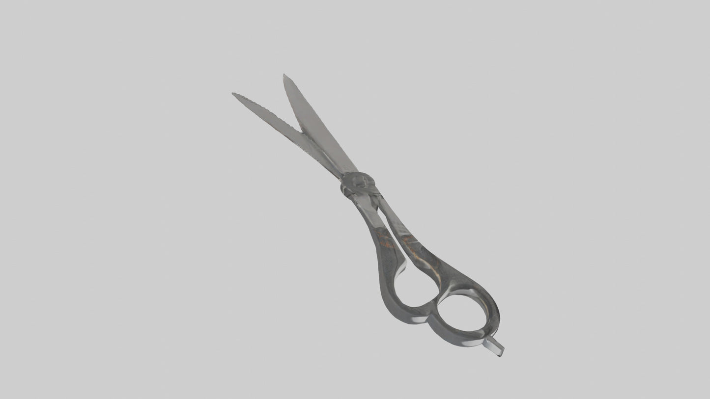 3D model Scissors model VR / AR / low-poly