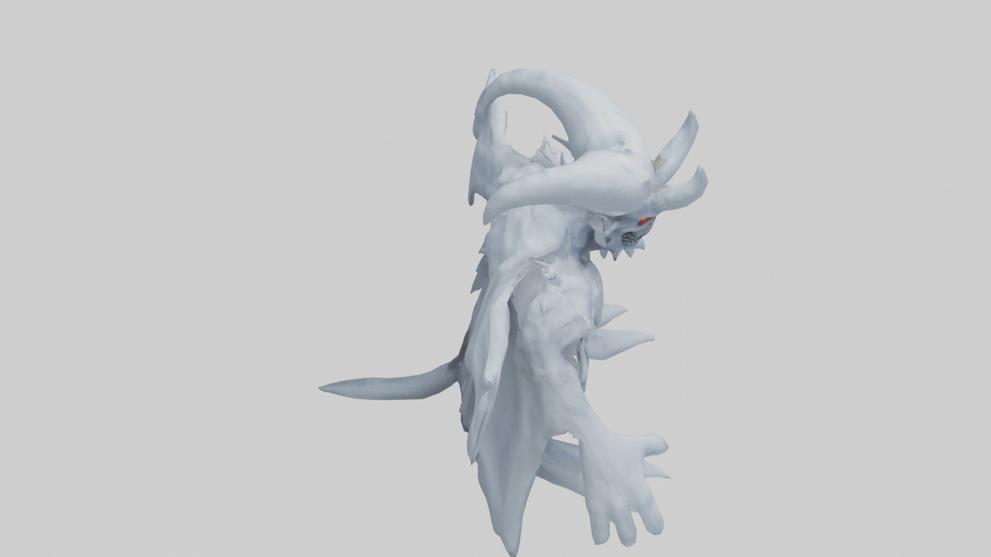 Snow Demon model 3D model