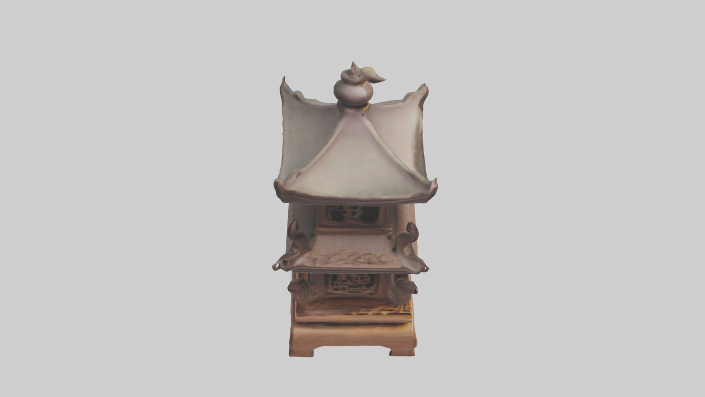 Taoist incense holder 3D model