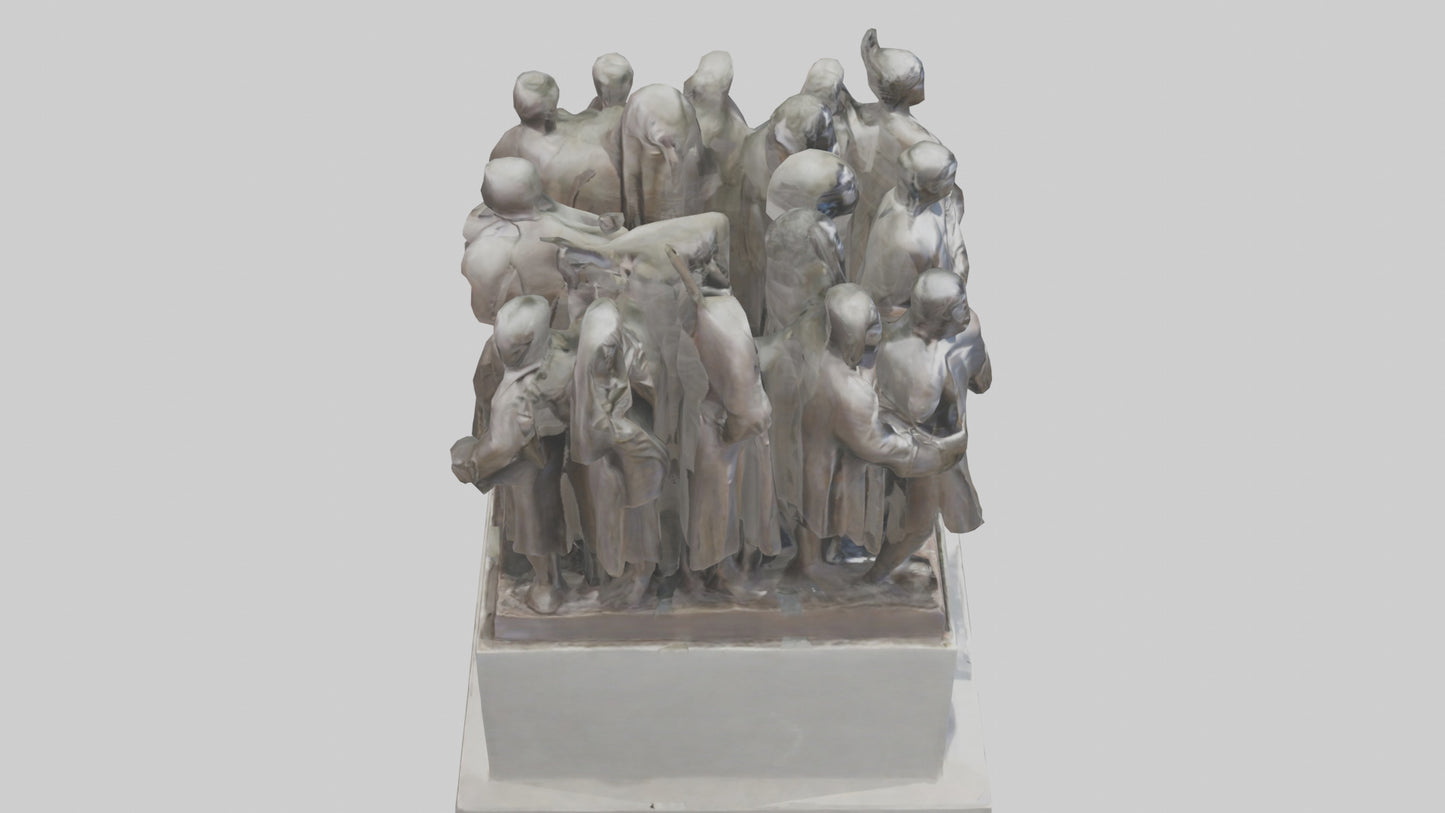 The Unity of Nations statue model 3D model