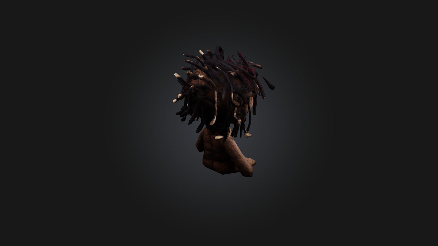 3D model Voodoo Doll VR / AR / low-poly