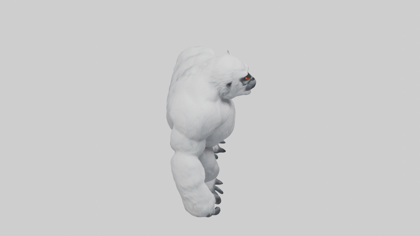 Yeti Model 3D model