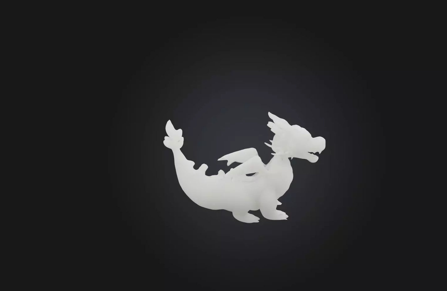 3D model 3D Printed Keychain VR / AR / low-poly