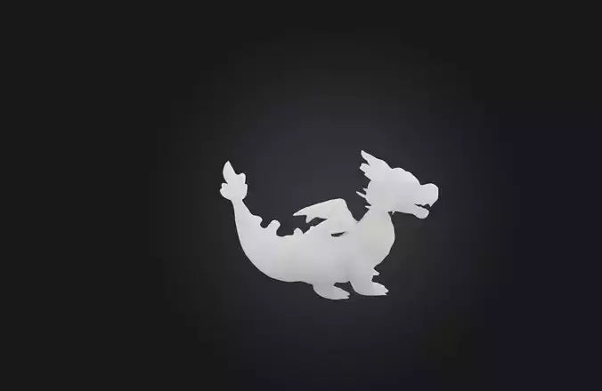 3D model 3D Printed Keychain VR / AR / low-poly