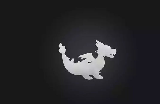 3D model 3D Printed Keychain VR / AR / low-poly