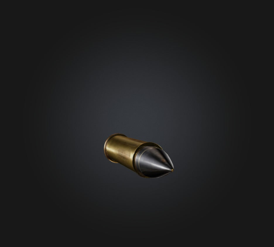 3D model  Bullet VR / AR / low-poly