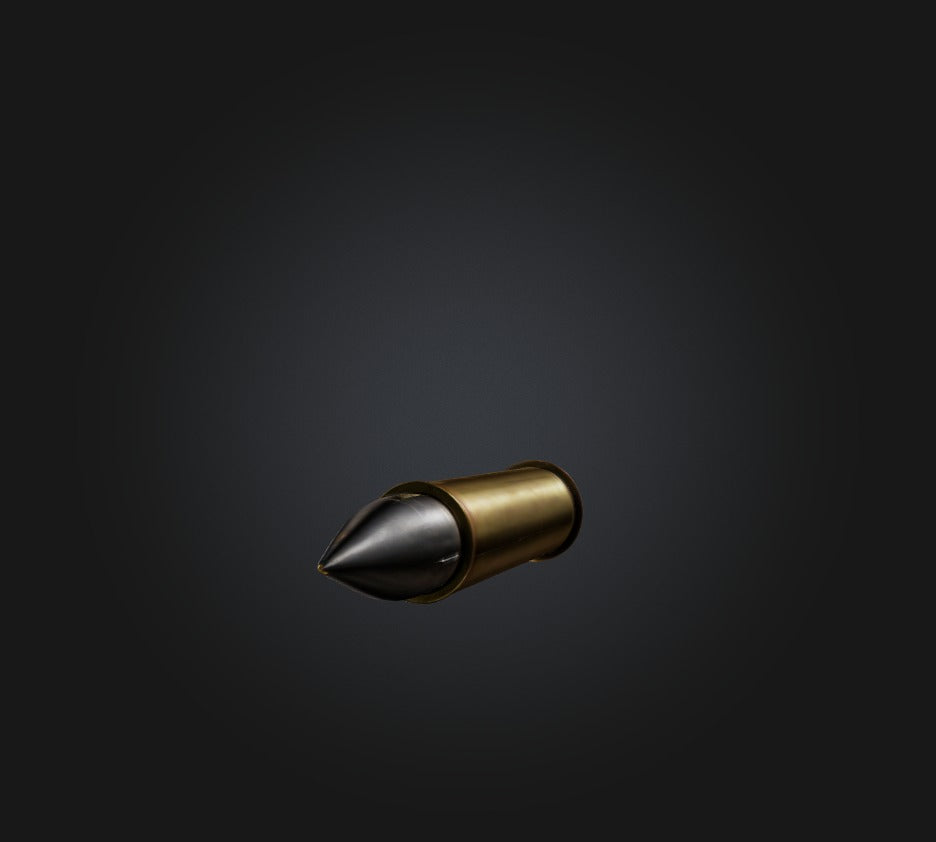 3D model  Bullet VR / AR / low-poly