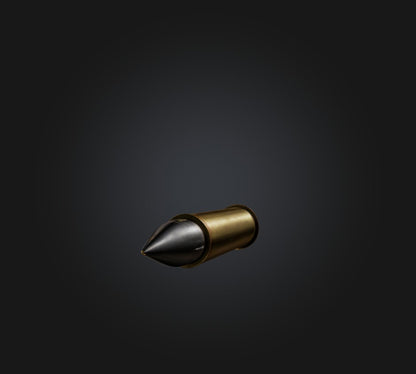 3D model  Bullet VR / AR / low-poly