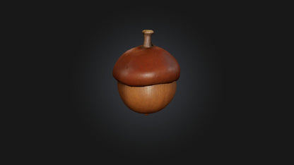 3D model Acorn Model VR / AR / low-poly