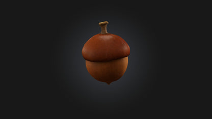 3D model Acorn Model VR / AR / low-poly