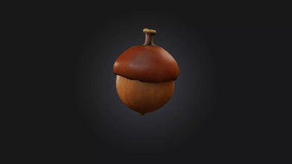 3D model Acorn Model VR / AR / low-poly