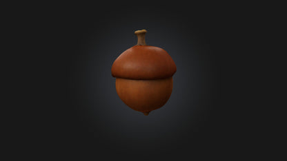 3D model Acorn Model VR / AR / low-poly