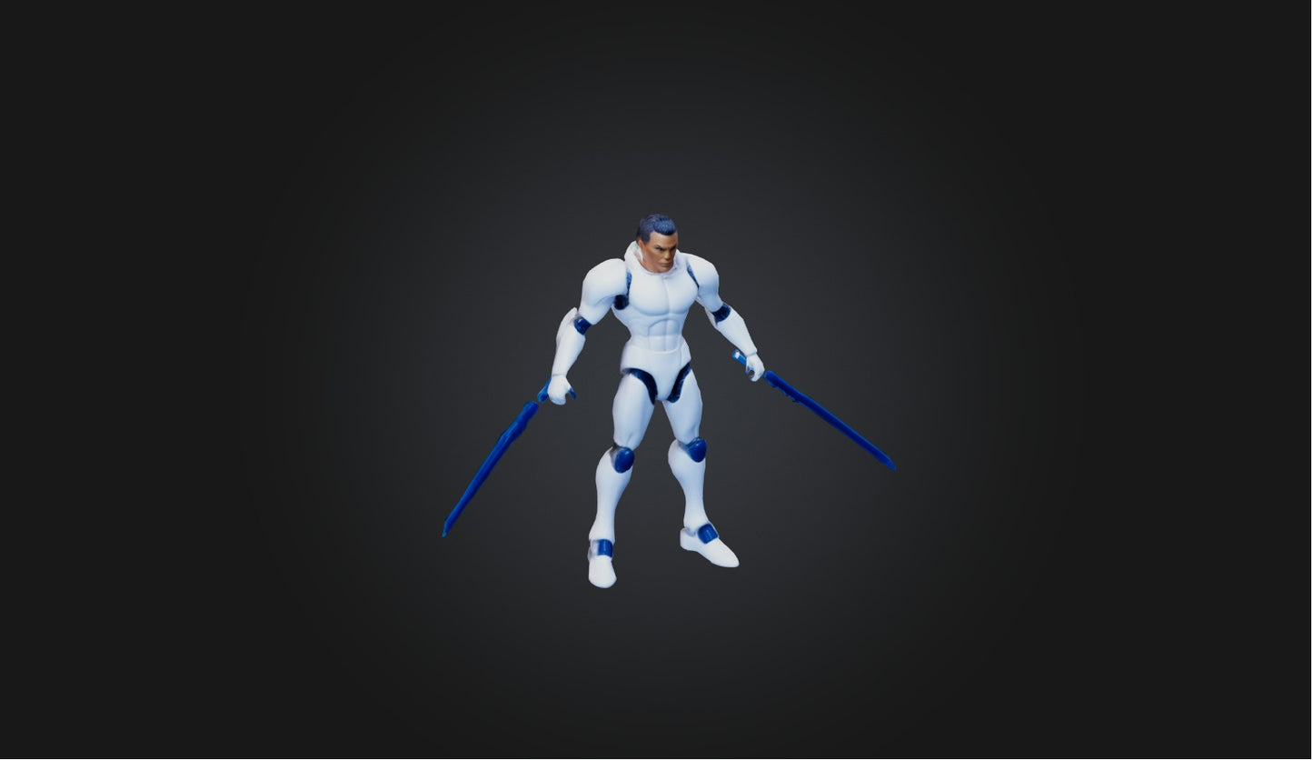 3D model Action figure VR / AR / low-poly